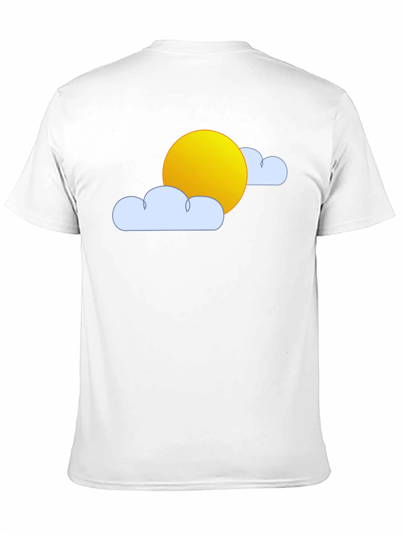 Sunny Day Graphic Tee - Black Cotton T-Shirt