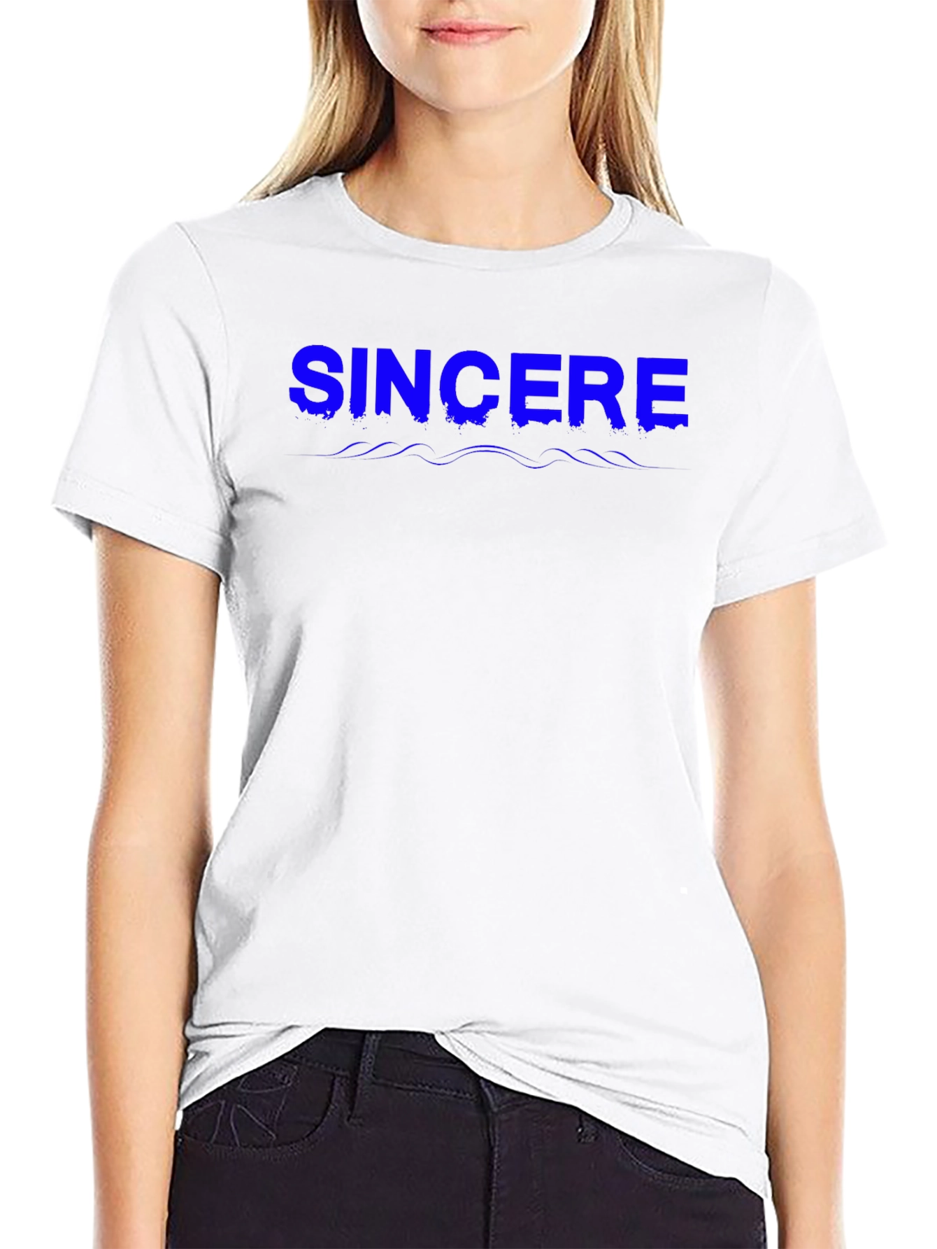 Sincere Black T-Shirt