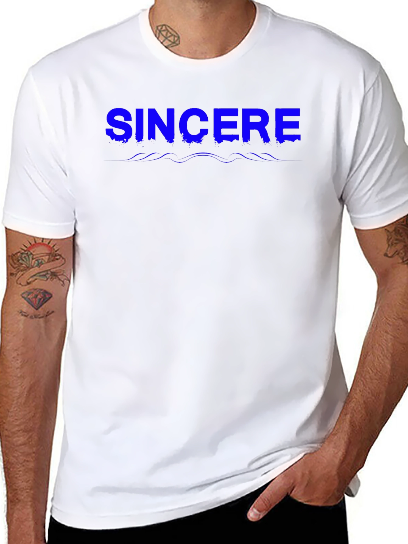 Sincere Black T-Shirt