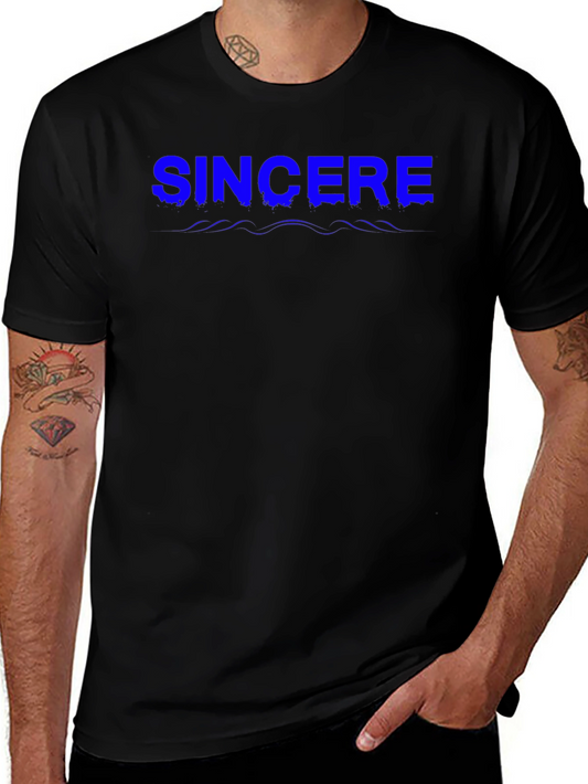 Sincere Black T-Shirt