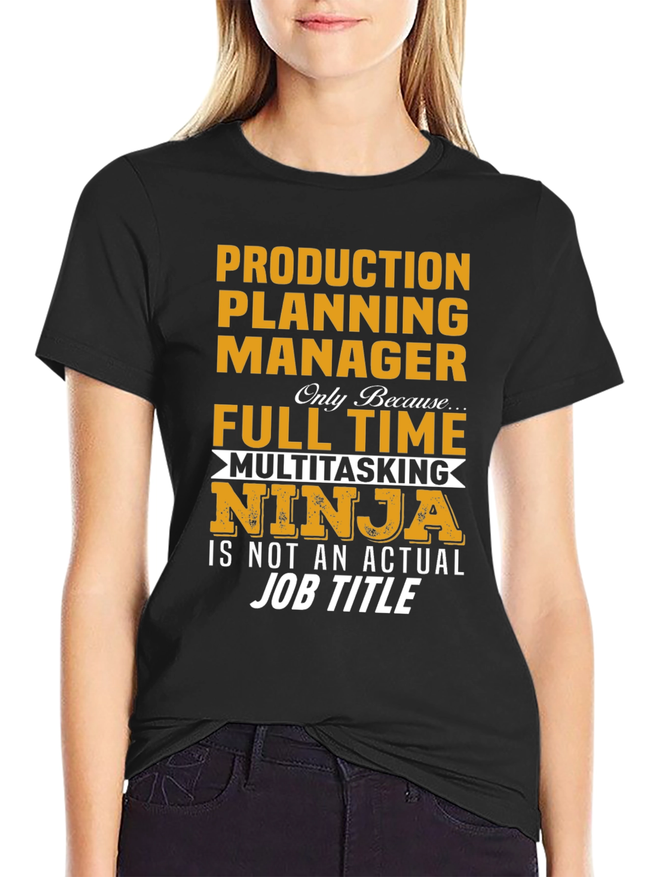 Production Planning Manager Multitasking Ninja T-Shirt