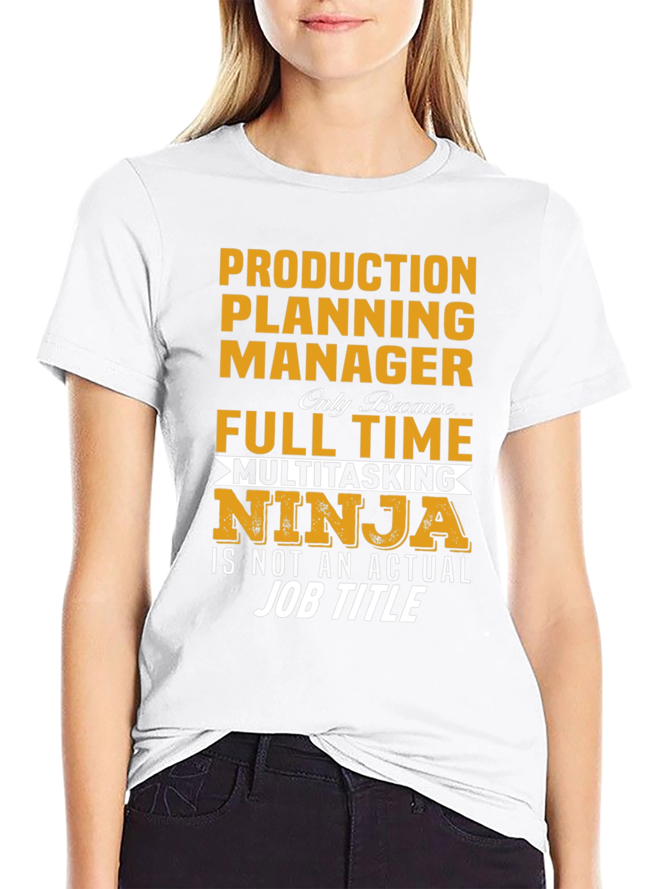 Production Planning Manager Multitasking Ninja T-Shirt