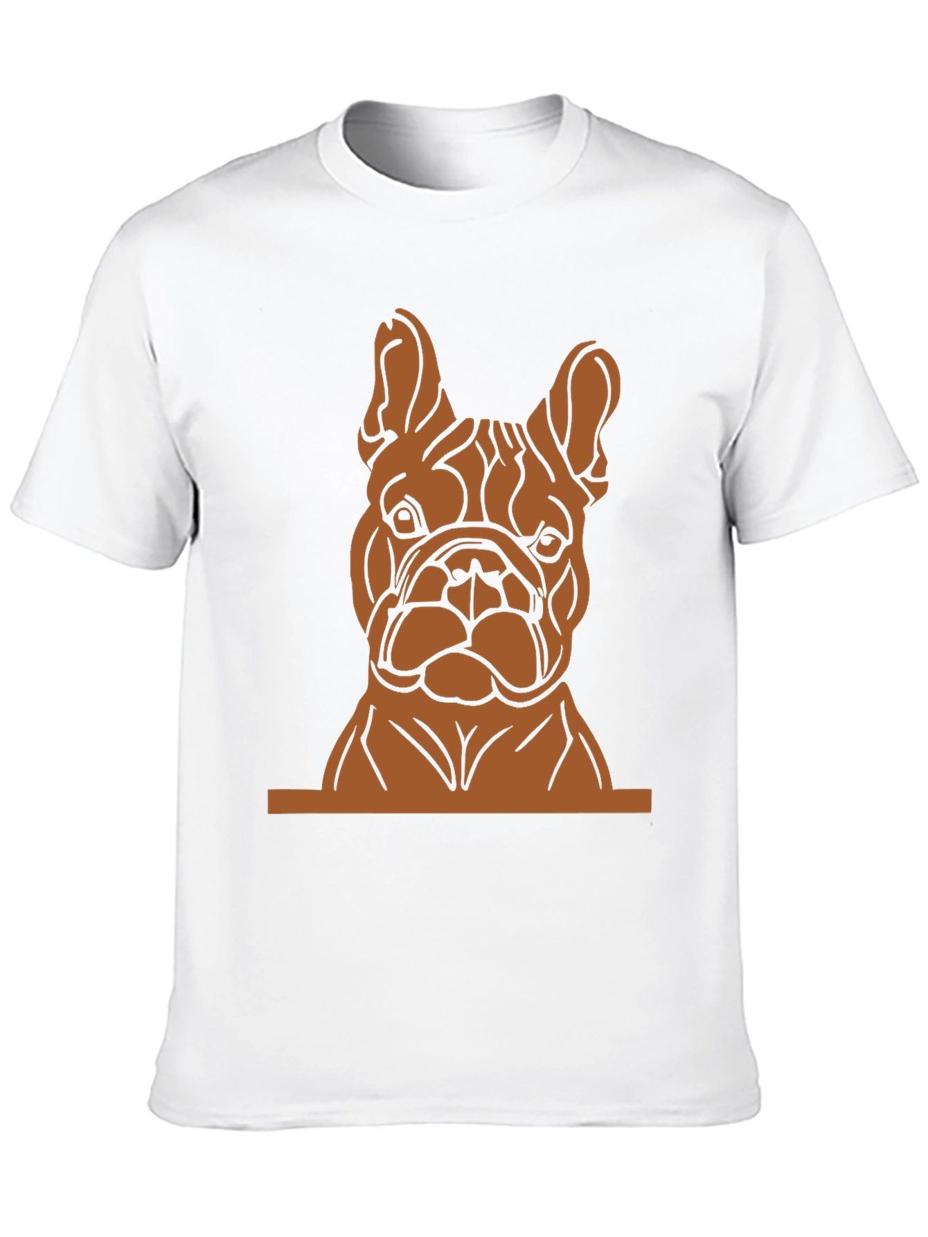 French Bulldog Graphic Tee - Black