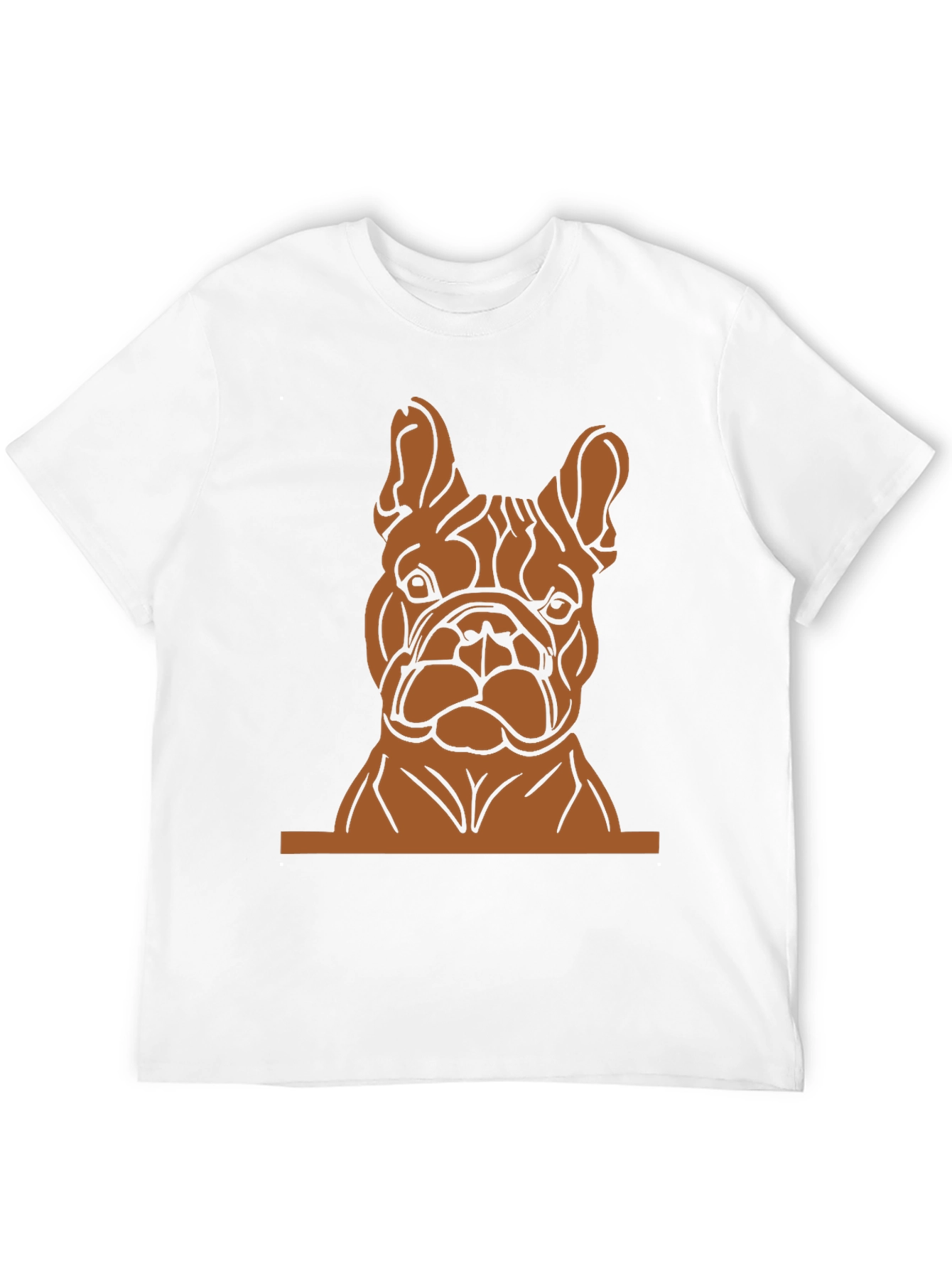 French Bulldog Graphic Tee - Black