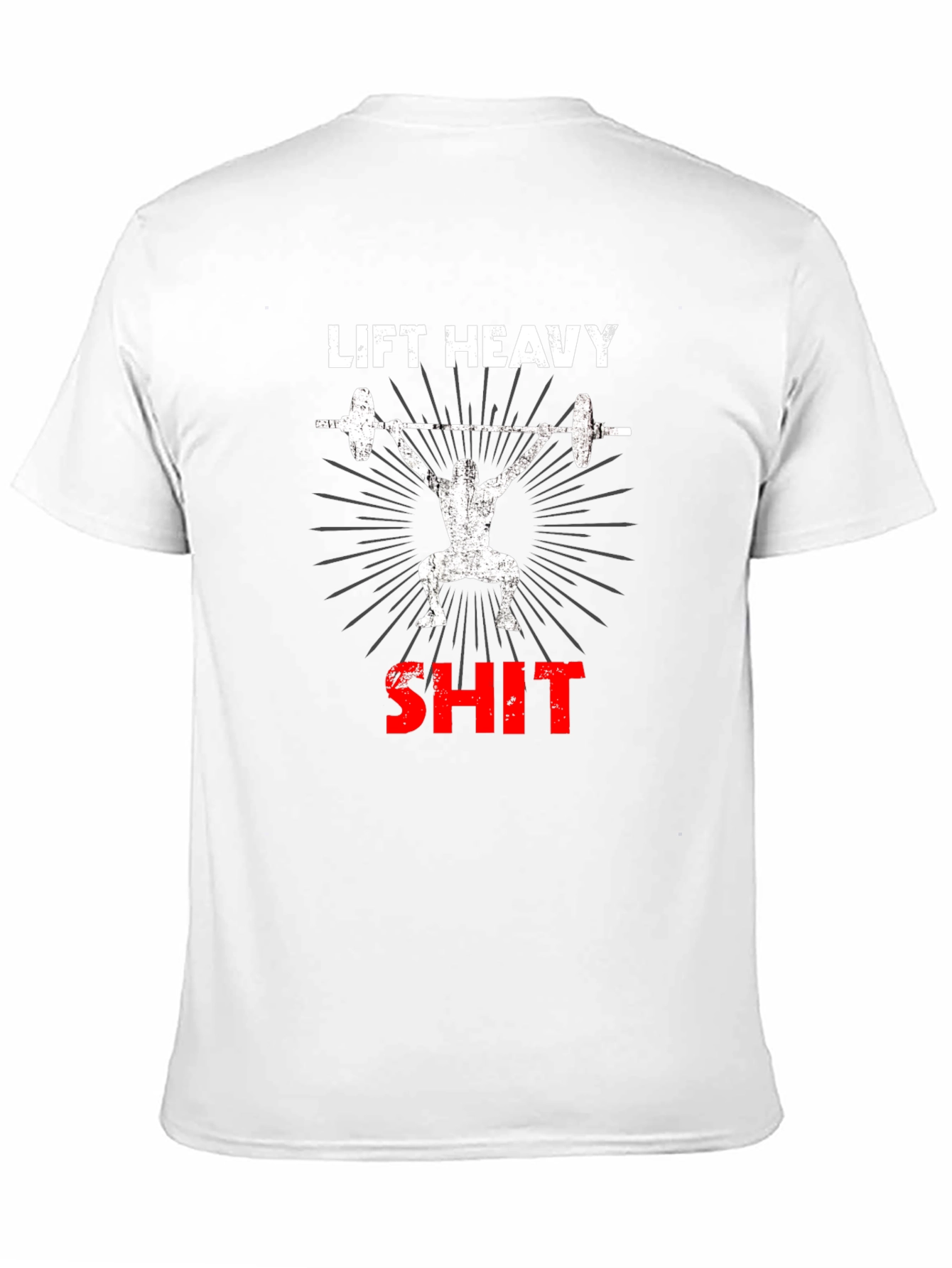 Lift Heavy Gym T-Shirt - Weightlifting Tee
