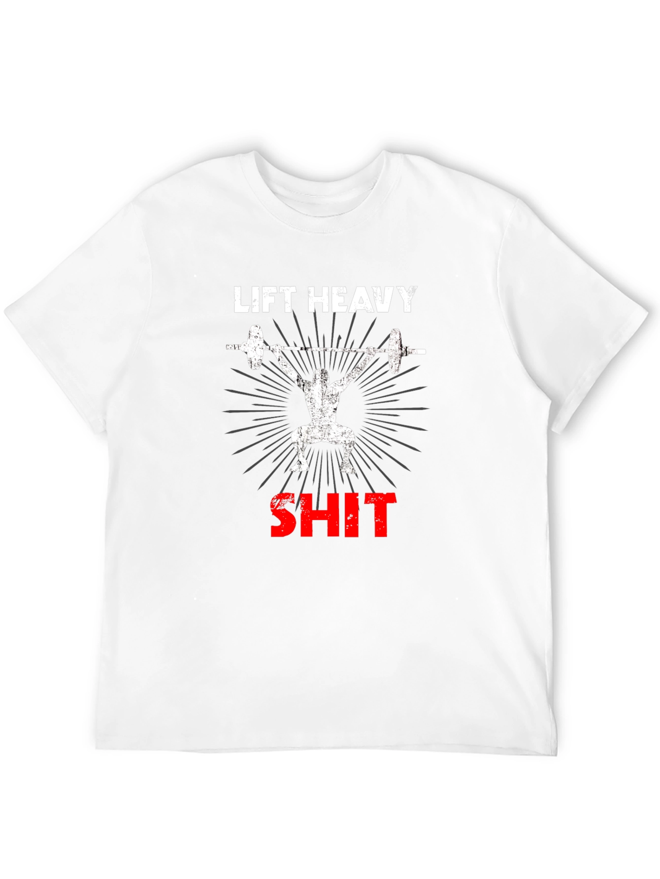 Lift Heavy Gym T-Shirt - Weightlifting Tee