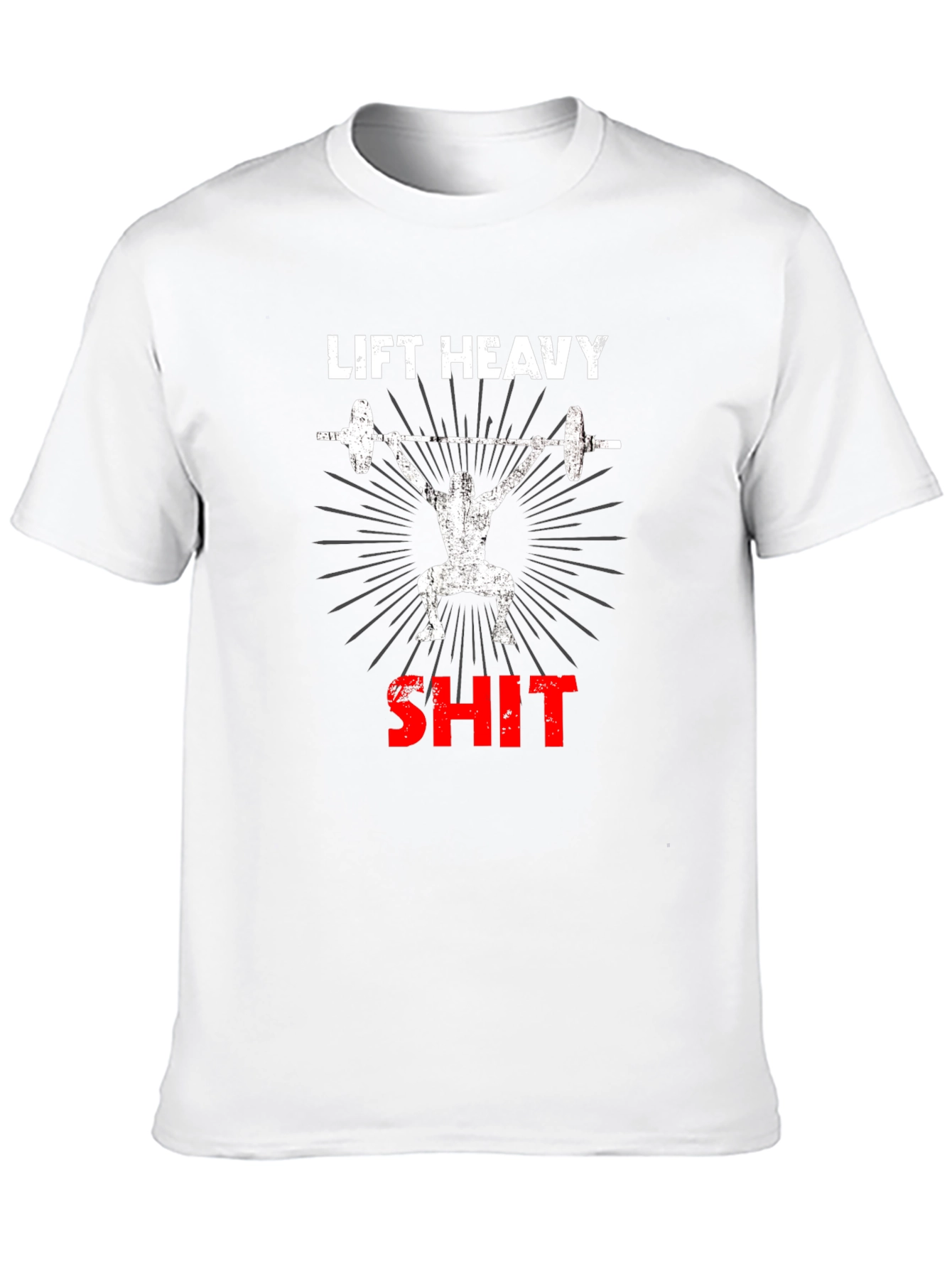 Lift Heavy Gym T-Shirt - Weightlifting Tee