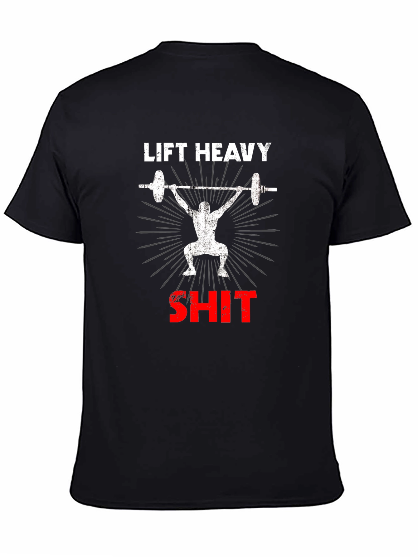 Lift Heavy Gym T-Shirt - Weightlifting Tee