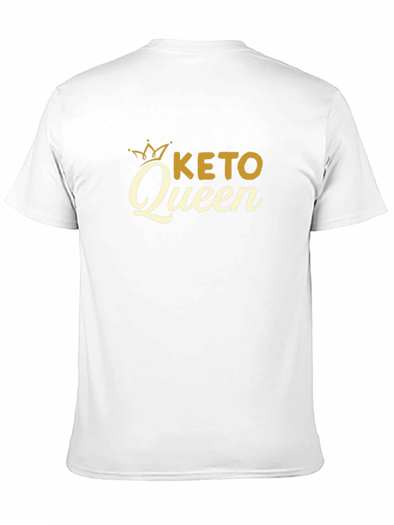 Keto Queen Black T-Shirt - Womens Keto Lifestyle Tee