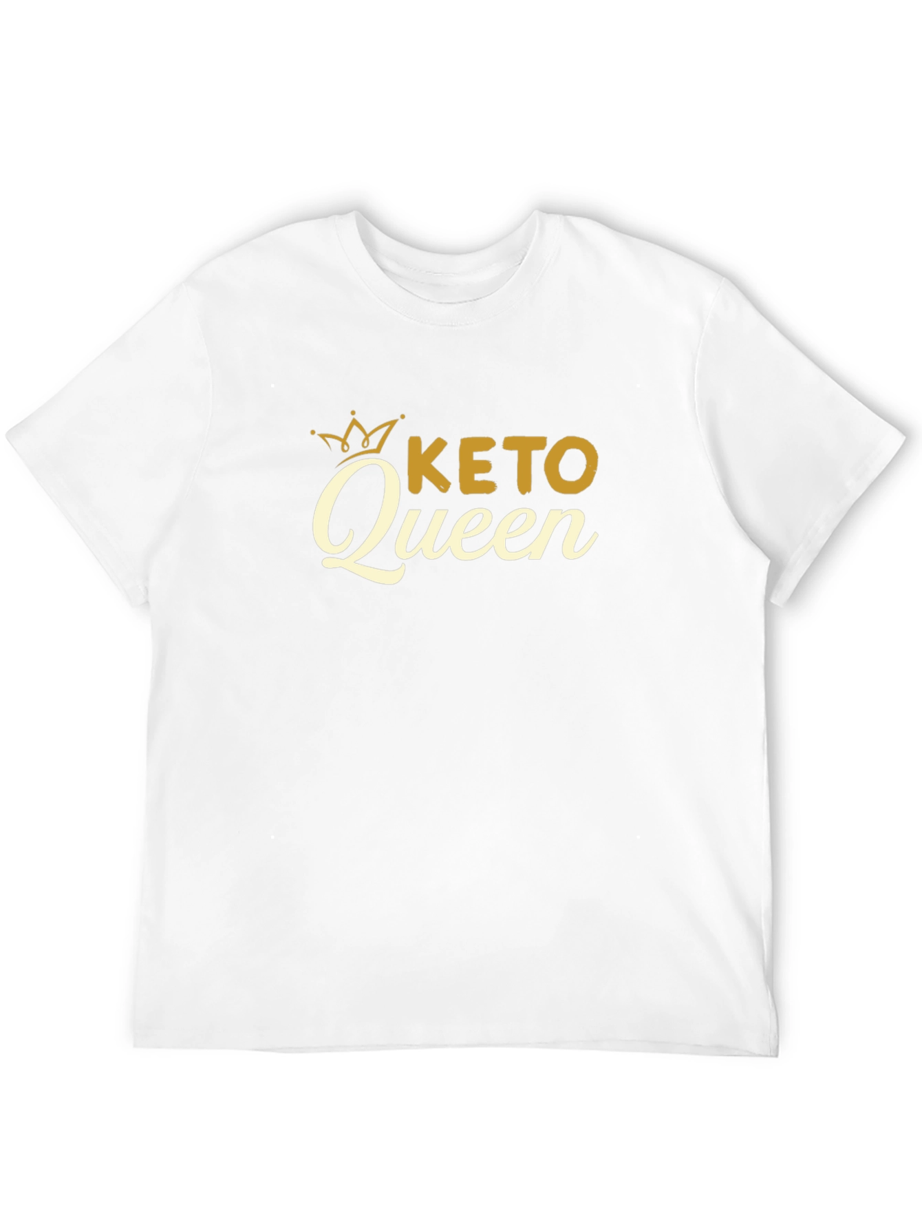 Keto Queen Black T-Shirt - Womens Keto Lifestyle Tee