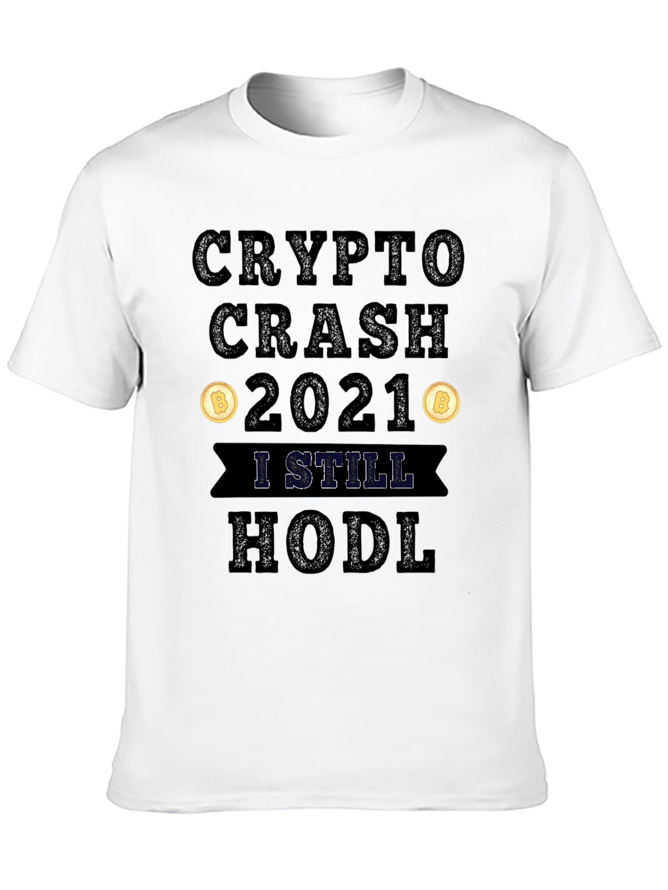 Crypto Crash 2021 HODL T-Shirt