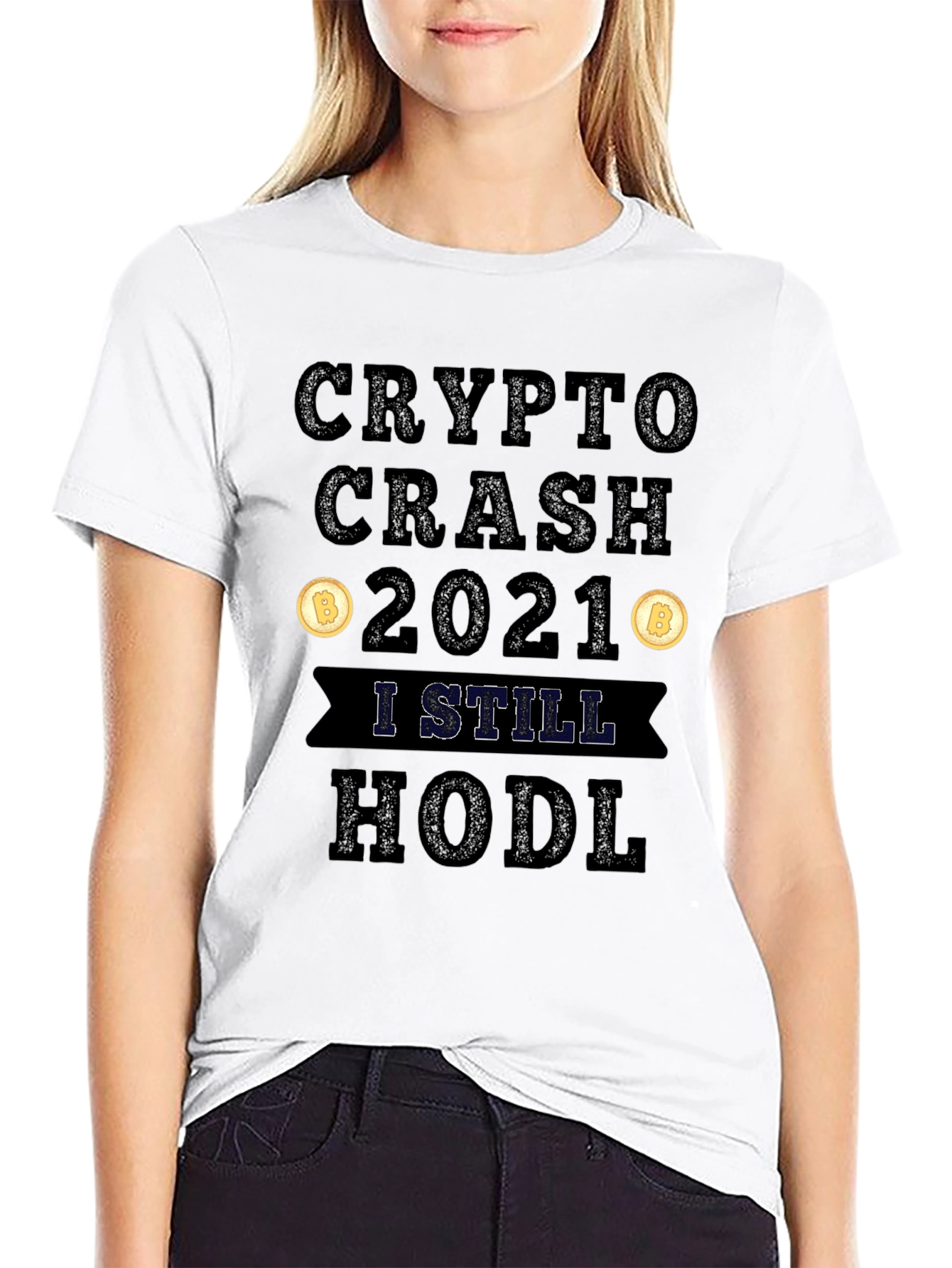 Crypto Crash 2021 HODL T-Shirt