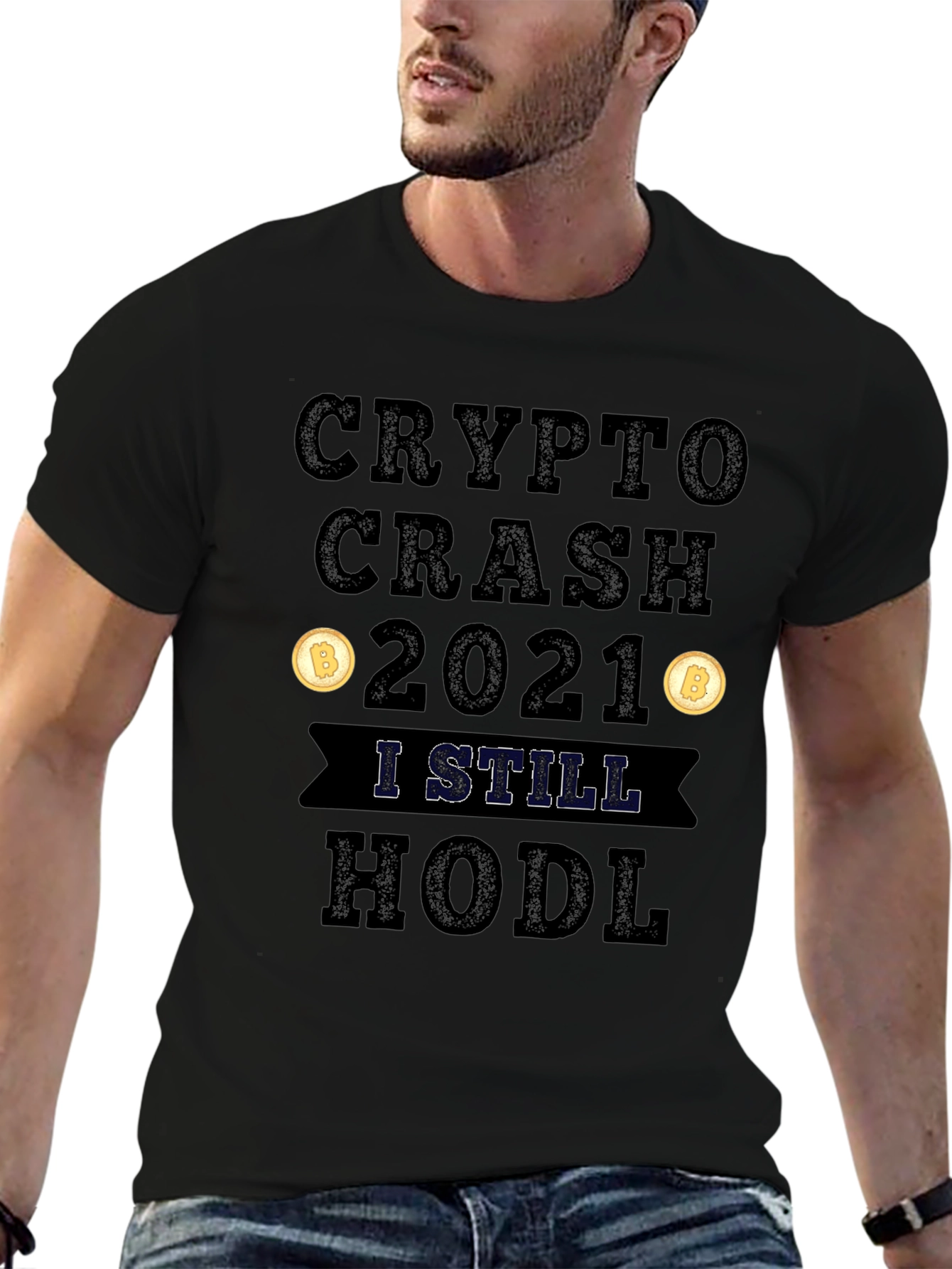 Crypto Crash 2021 HODL T-Shirt