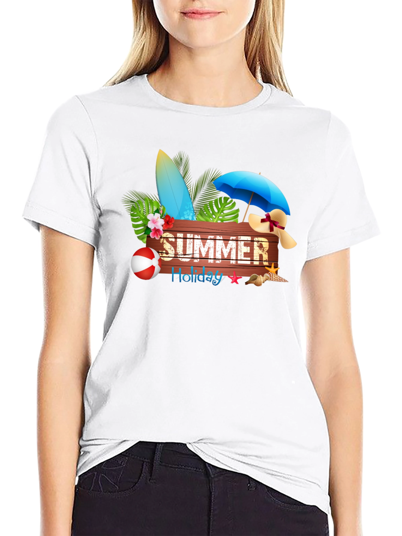 Summer Holiday Beach T-Shirt