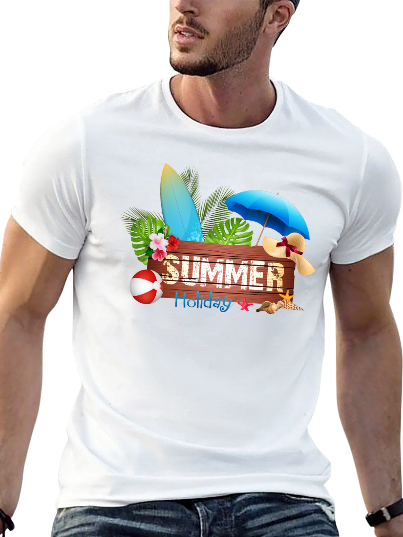 Summer Holiday Beach T-Shirt