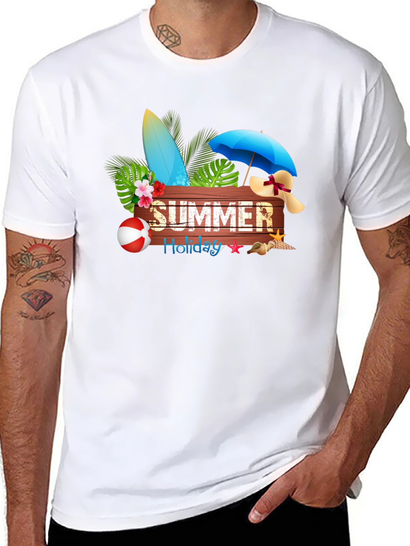 Summer Holiday Beach T-Shirt