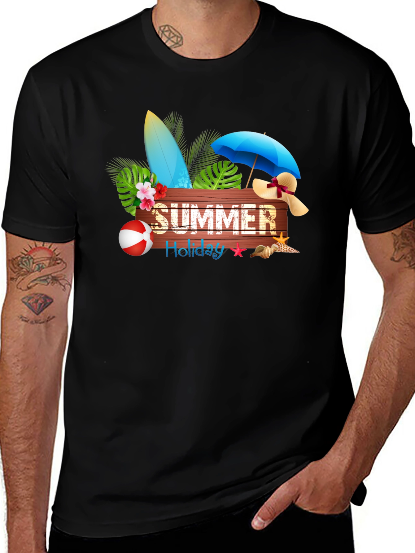 Summer Holiday Beach T-Shirt