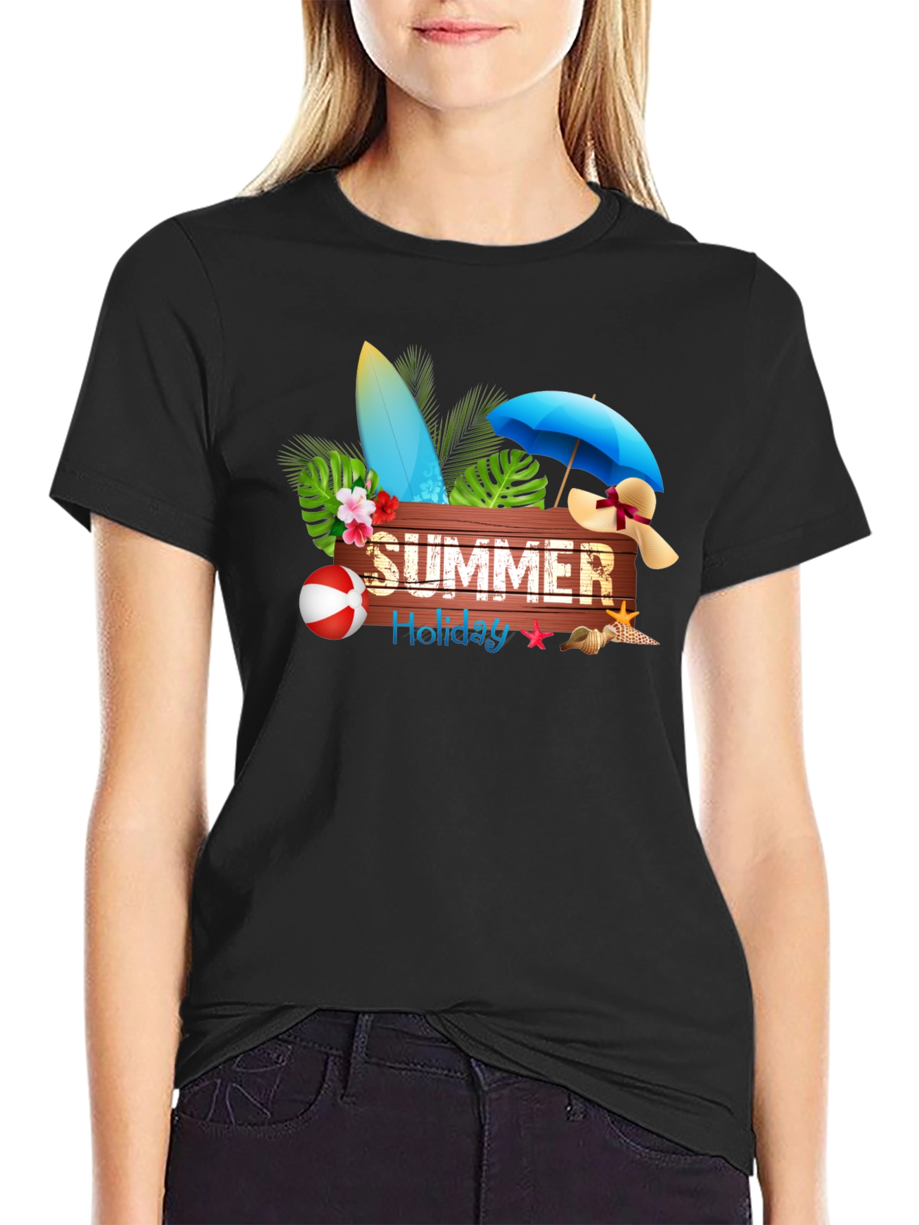 Summer Holiday Beach T-Shirt