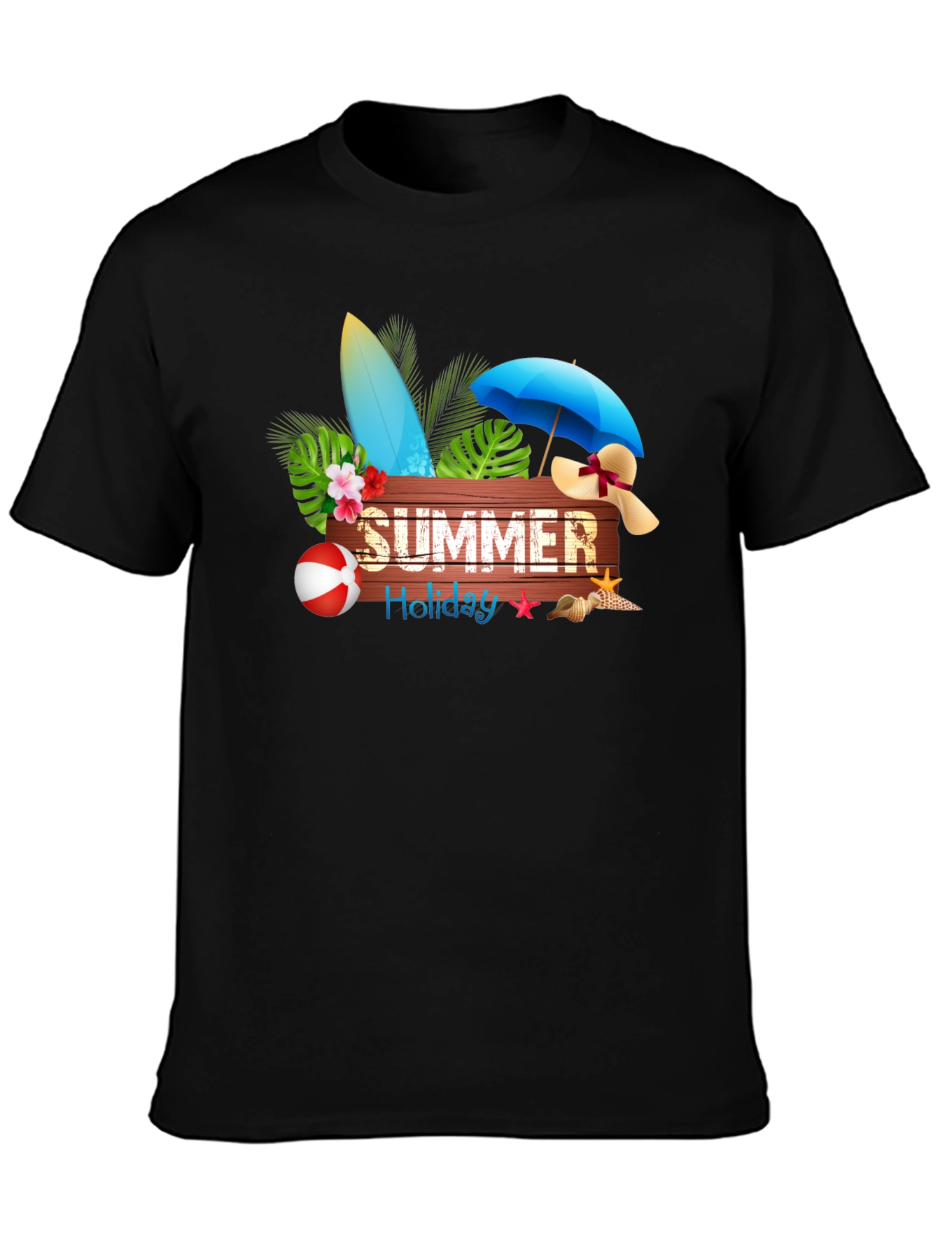 Summer Holiday Beach T-Shirt