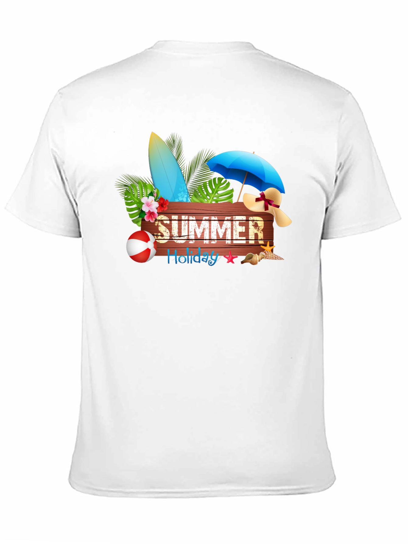Summer Holiday Beach T-Shirt