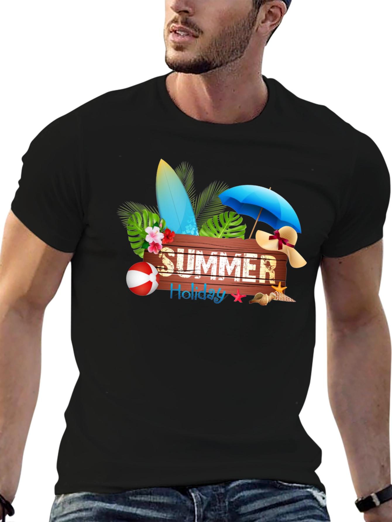 Summer Holiday Beach T-Shirt
