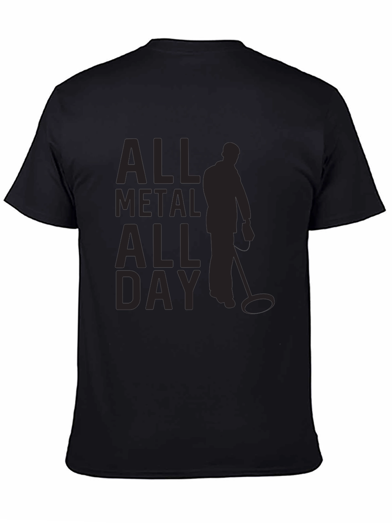 All Metal All Day Black T-Shirt
