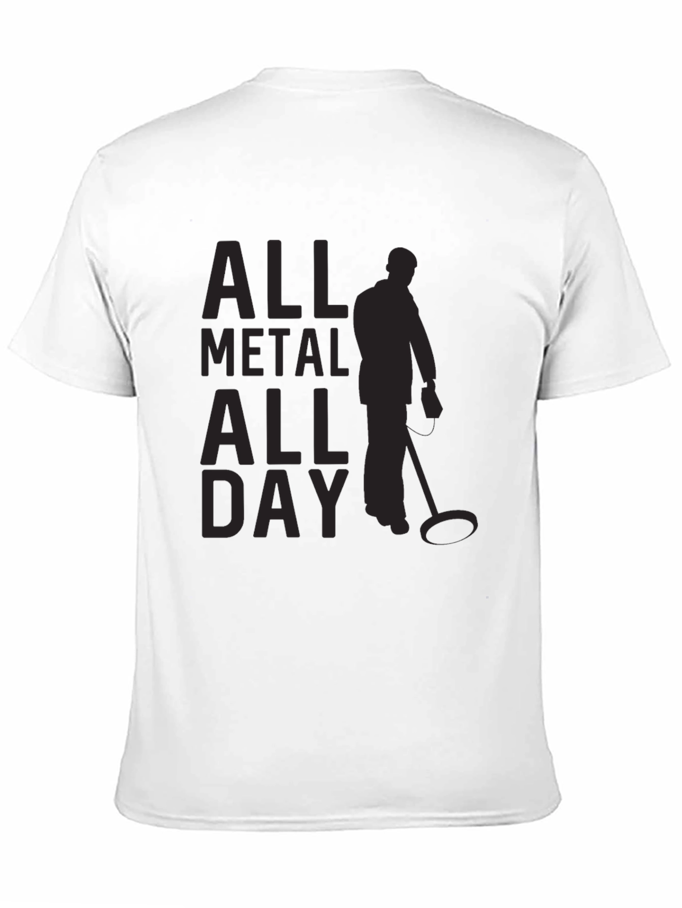 All Metal All Day Black T-Shirt