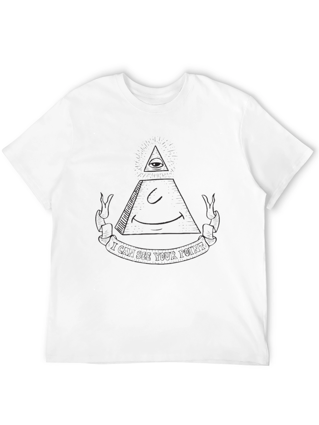 Illuminati All Seeing Eye T-Shirt - Black