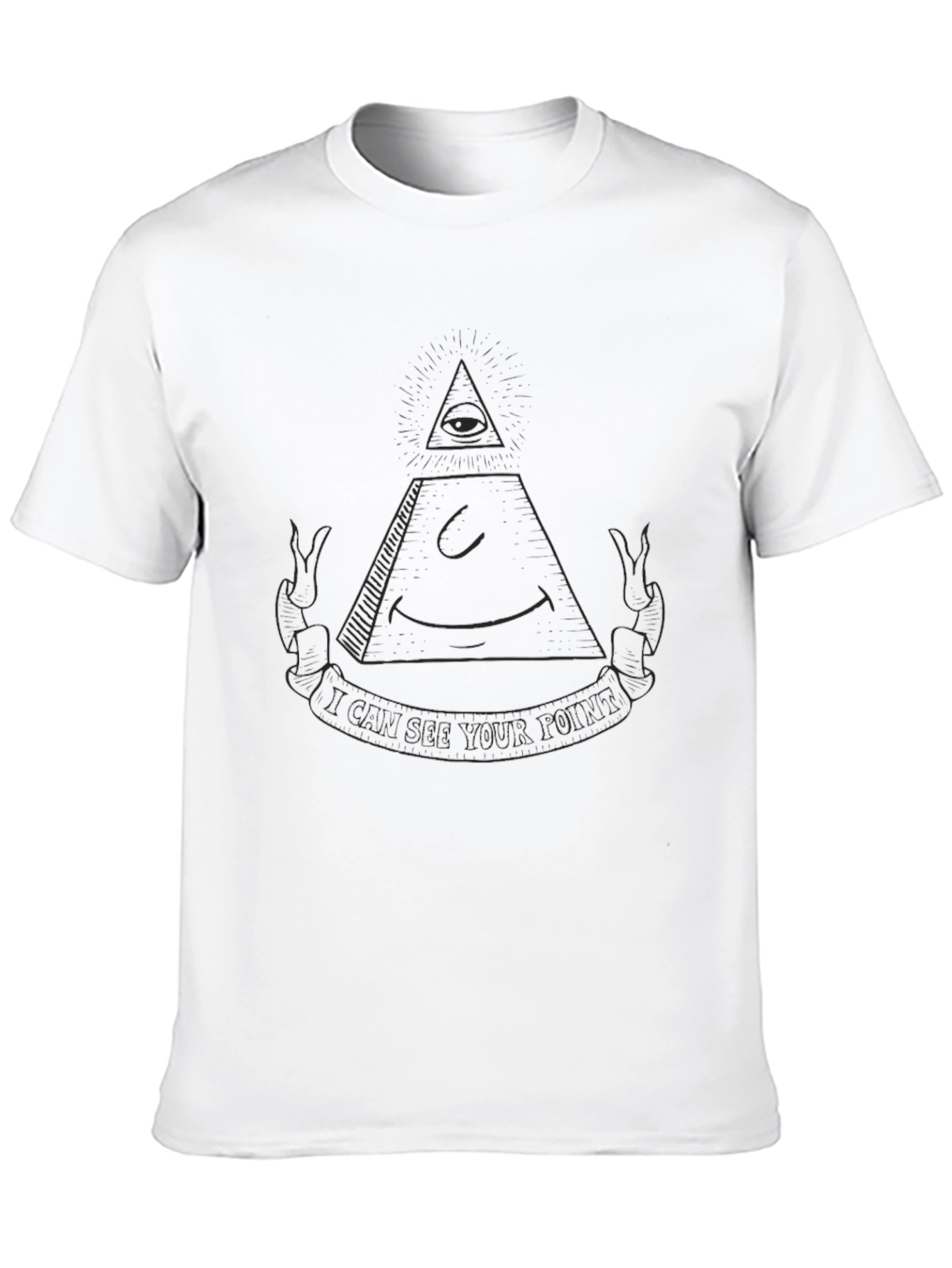 Illuminati All Seeing Eye T-Shirt - Black