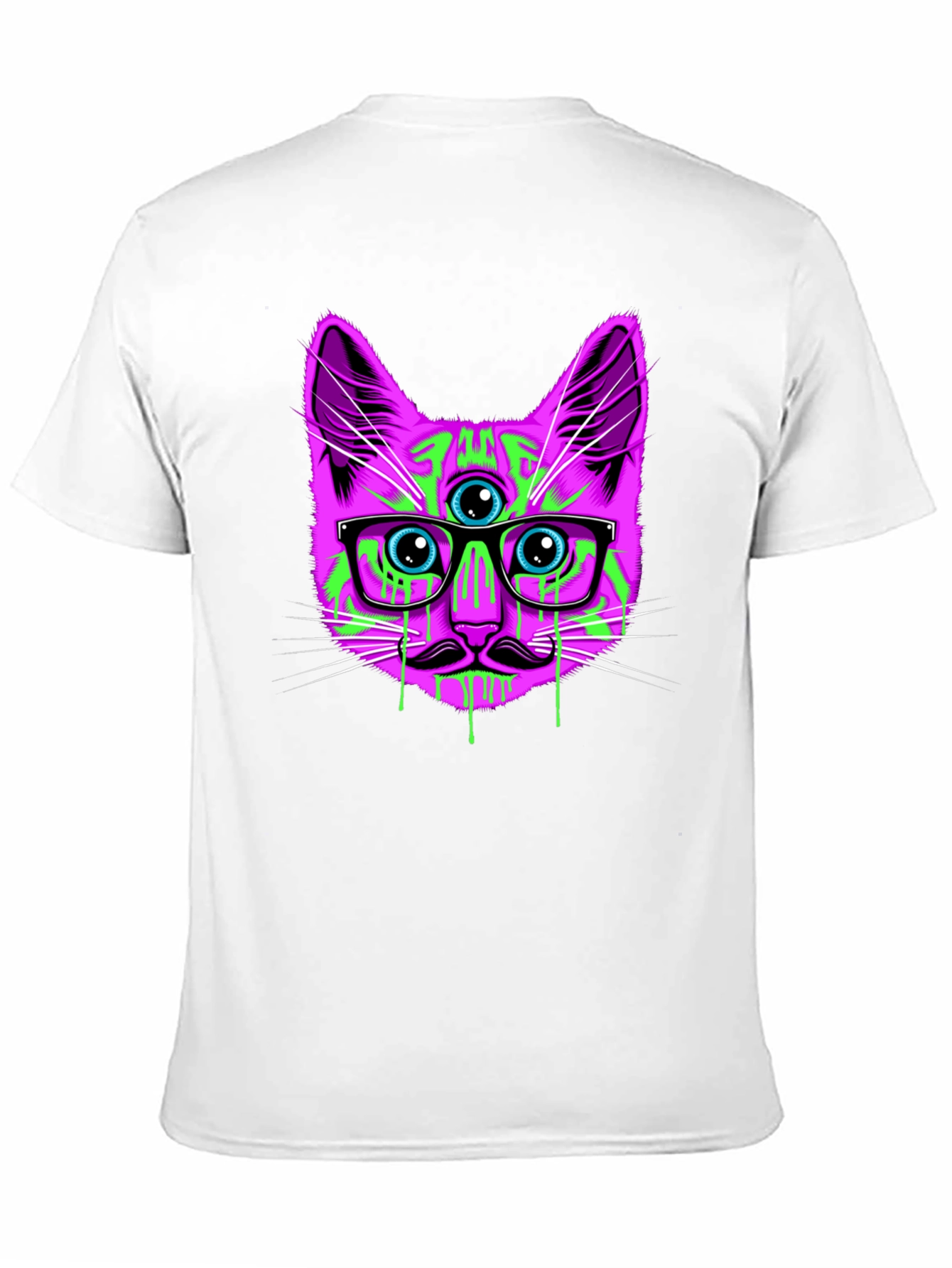 Psychedelic Cat T-Shirt