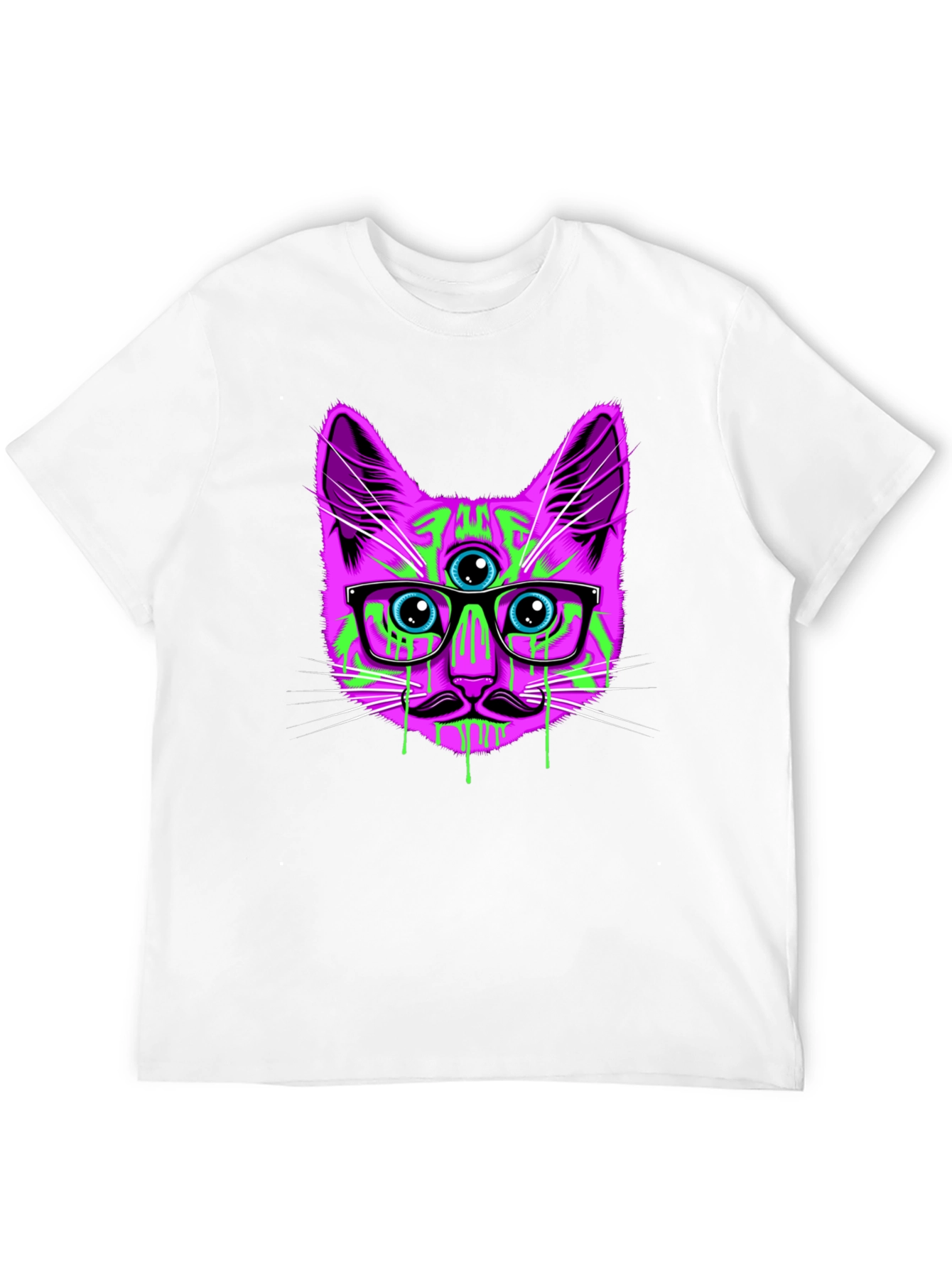 Psychedelic Cat T-Shirt