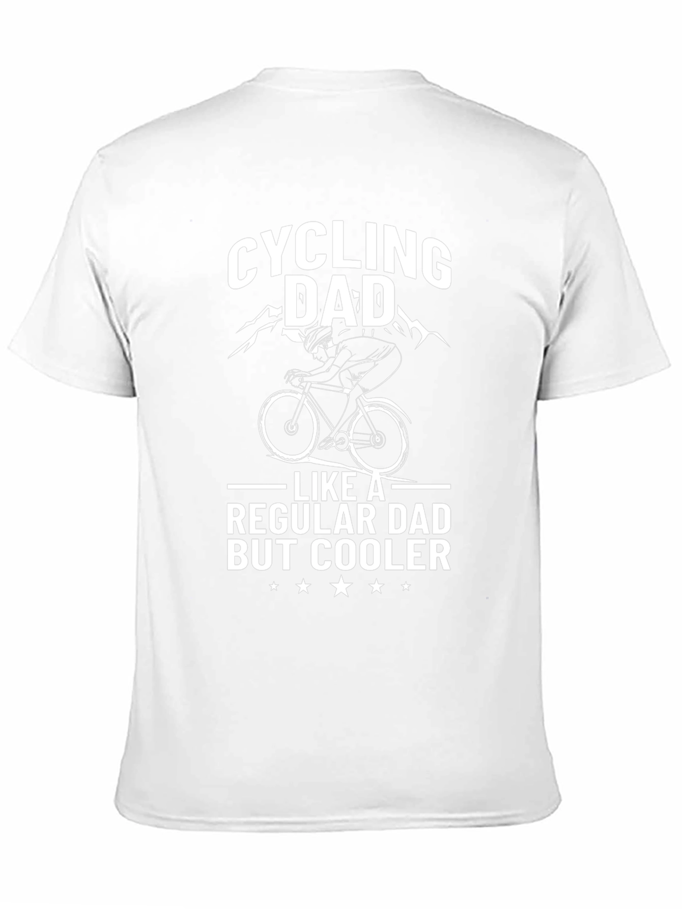 Cycling Dad T-Shirt - Cooler Than Regular