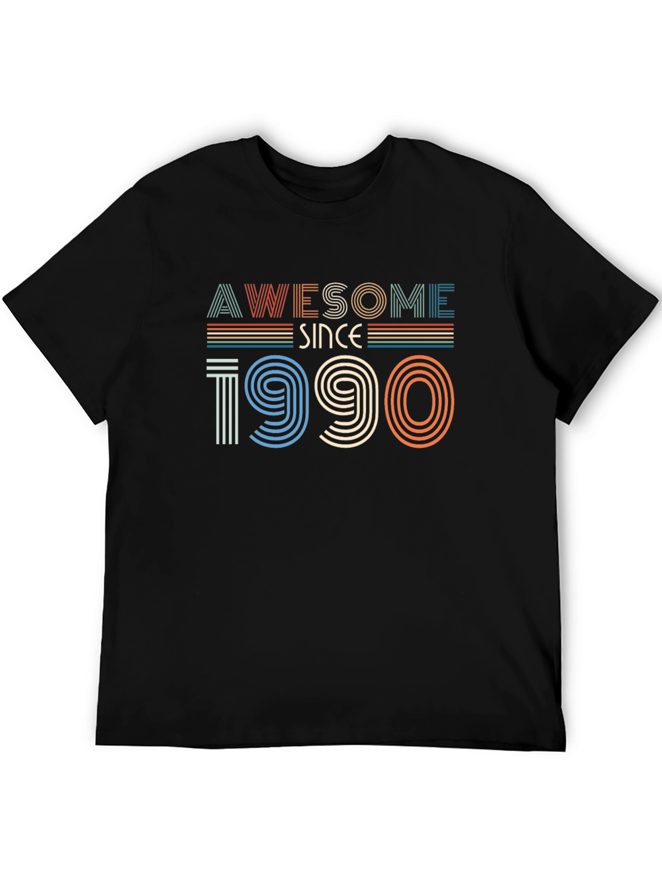Awesome Since 1990 Retro Graphic T-Shirt