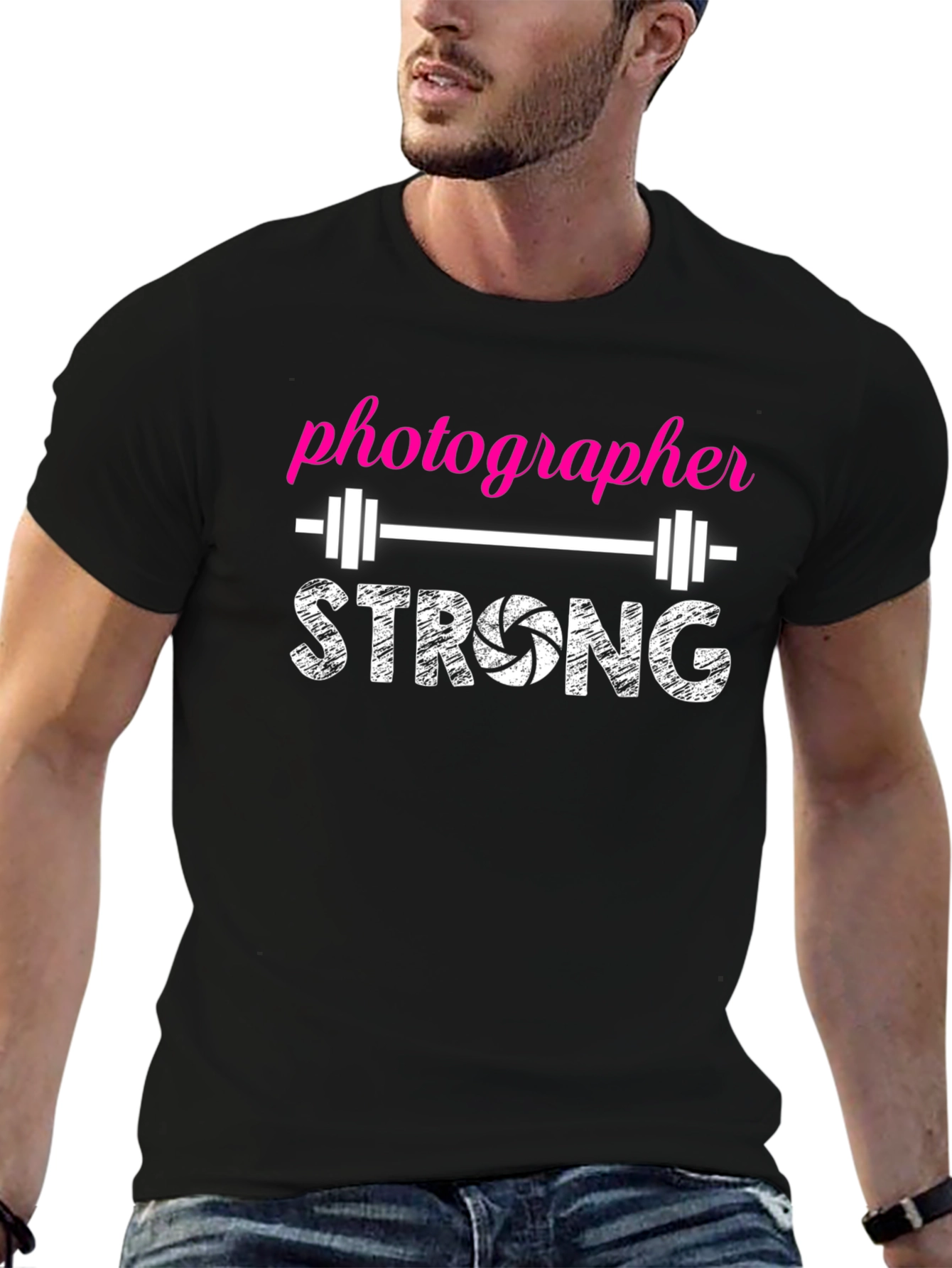 Photographer Strong T-Shirt - Gym Humor Tee