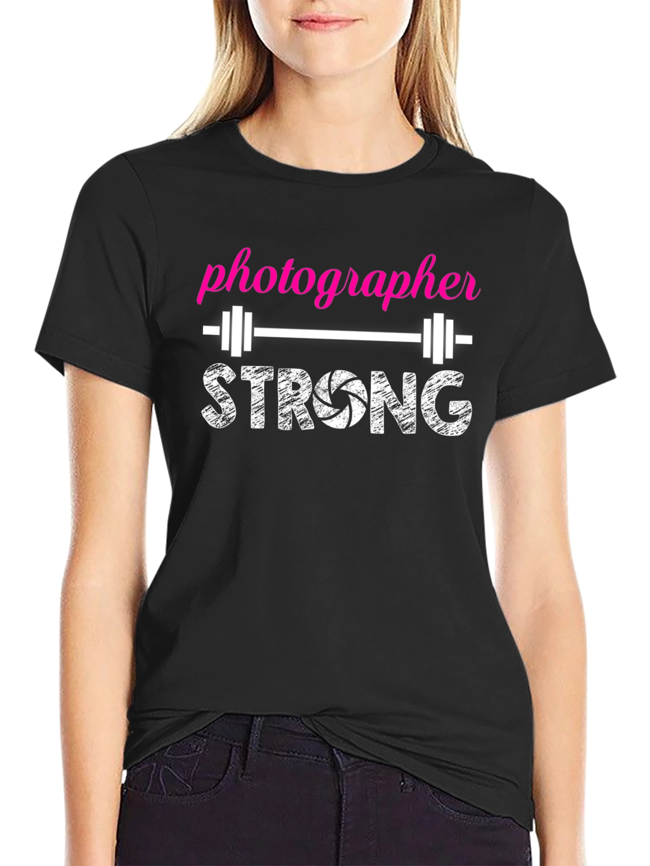 Photographer Strong T-Shirt - Gym Humor Tee