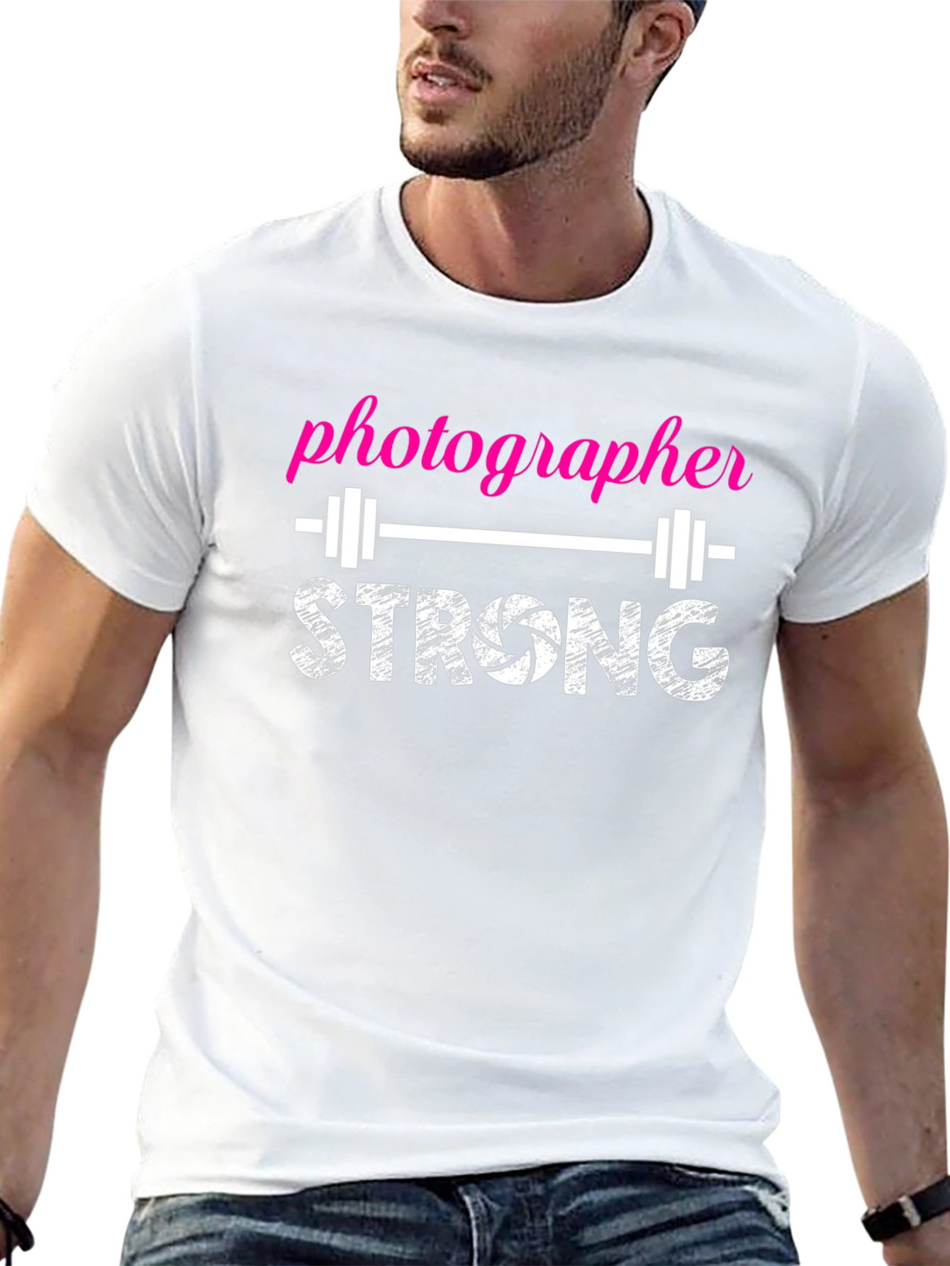 Photographer Strong T-Shirt - Gym Humor Tee