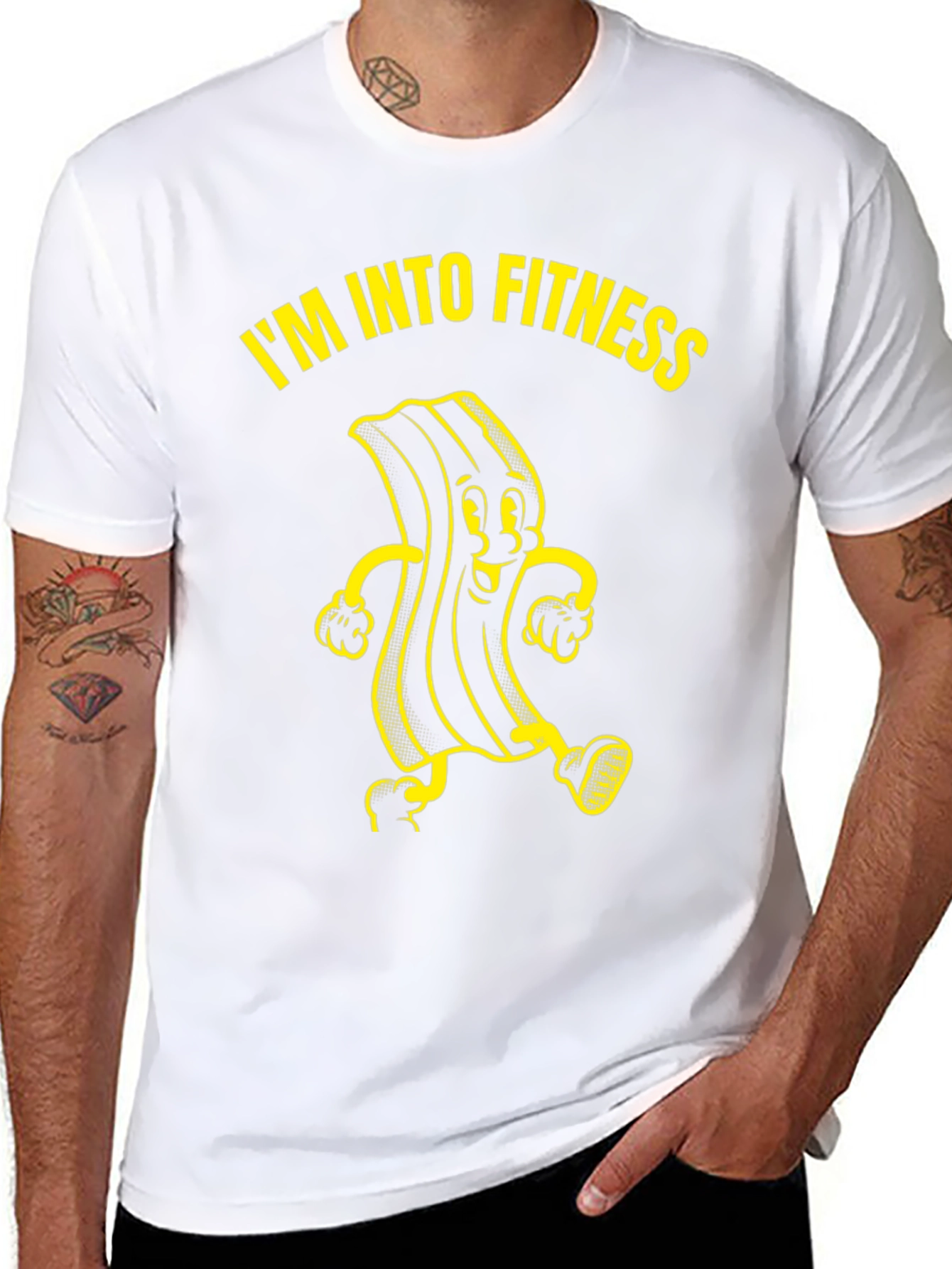 Im Into Fitness Funny T-Shirt