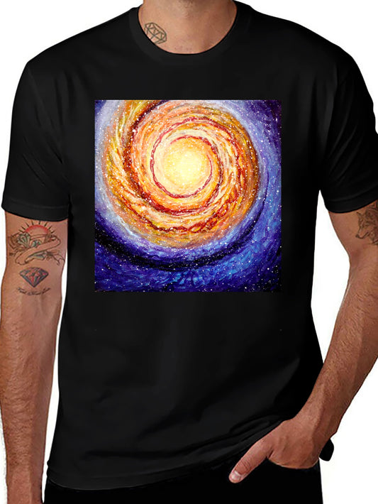 Galaxy Swirl T-Shirt - Cosmic Style