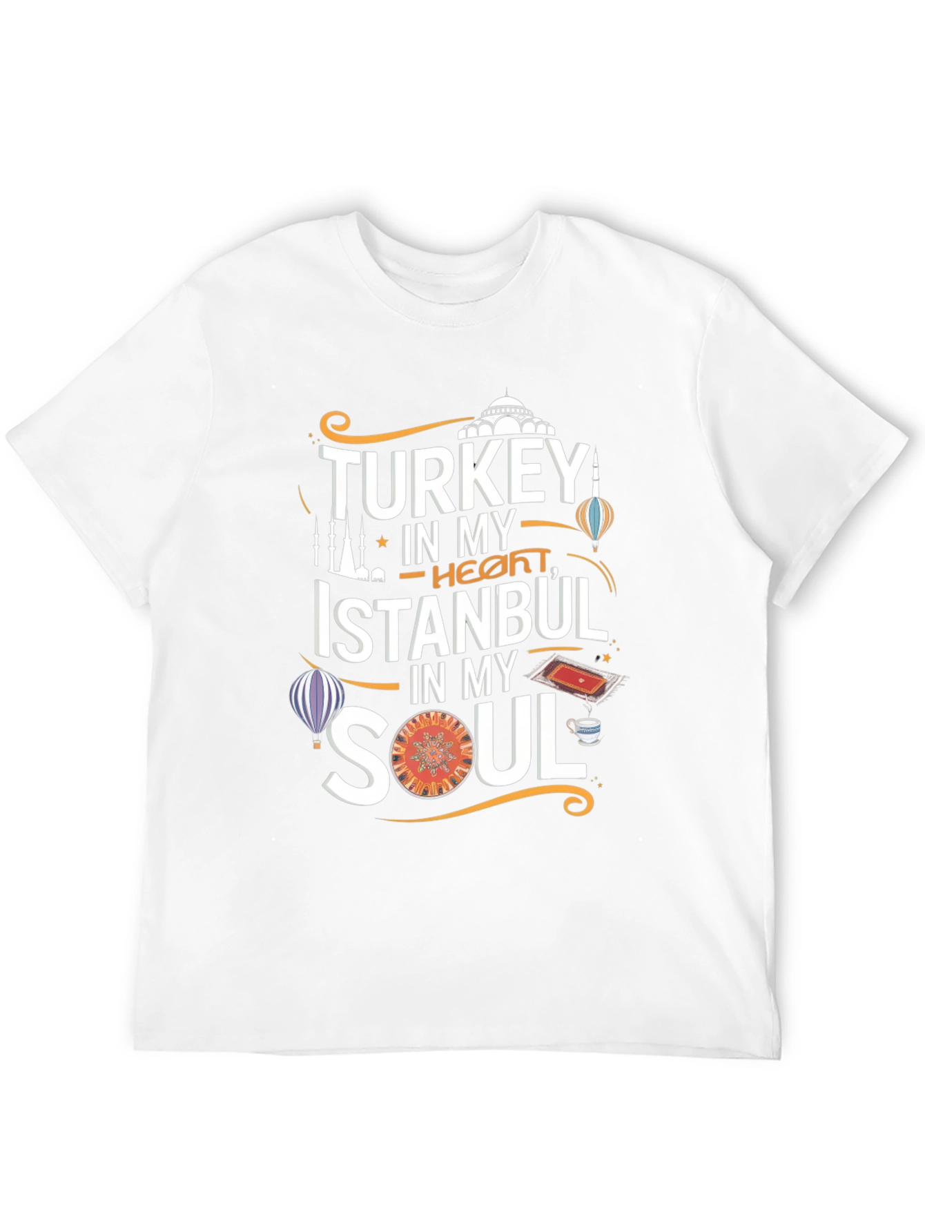 Turkey Istanbul Soul T-Shirt - Black