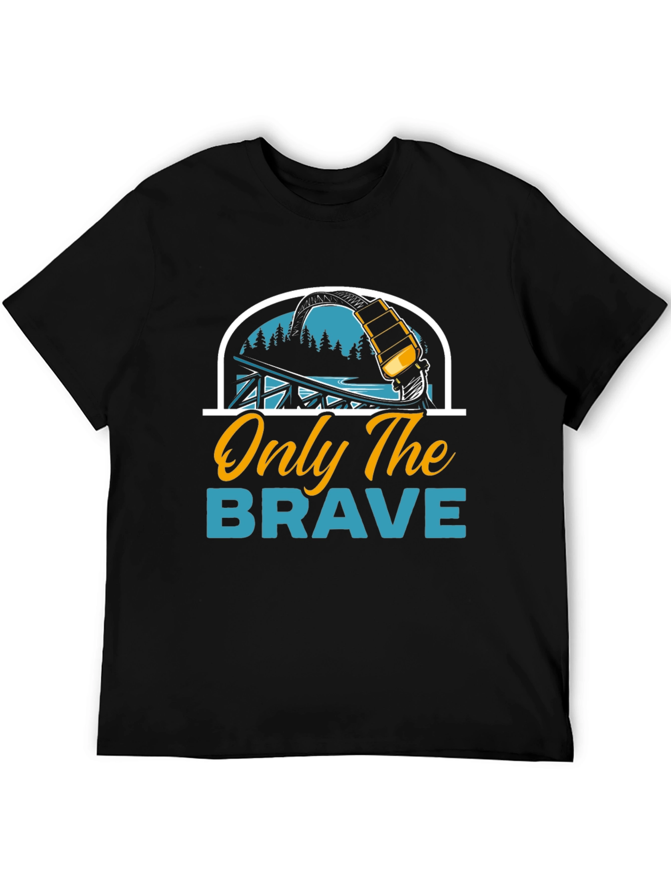 Only The Brave Roller Coaster T-Shirt
