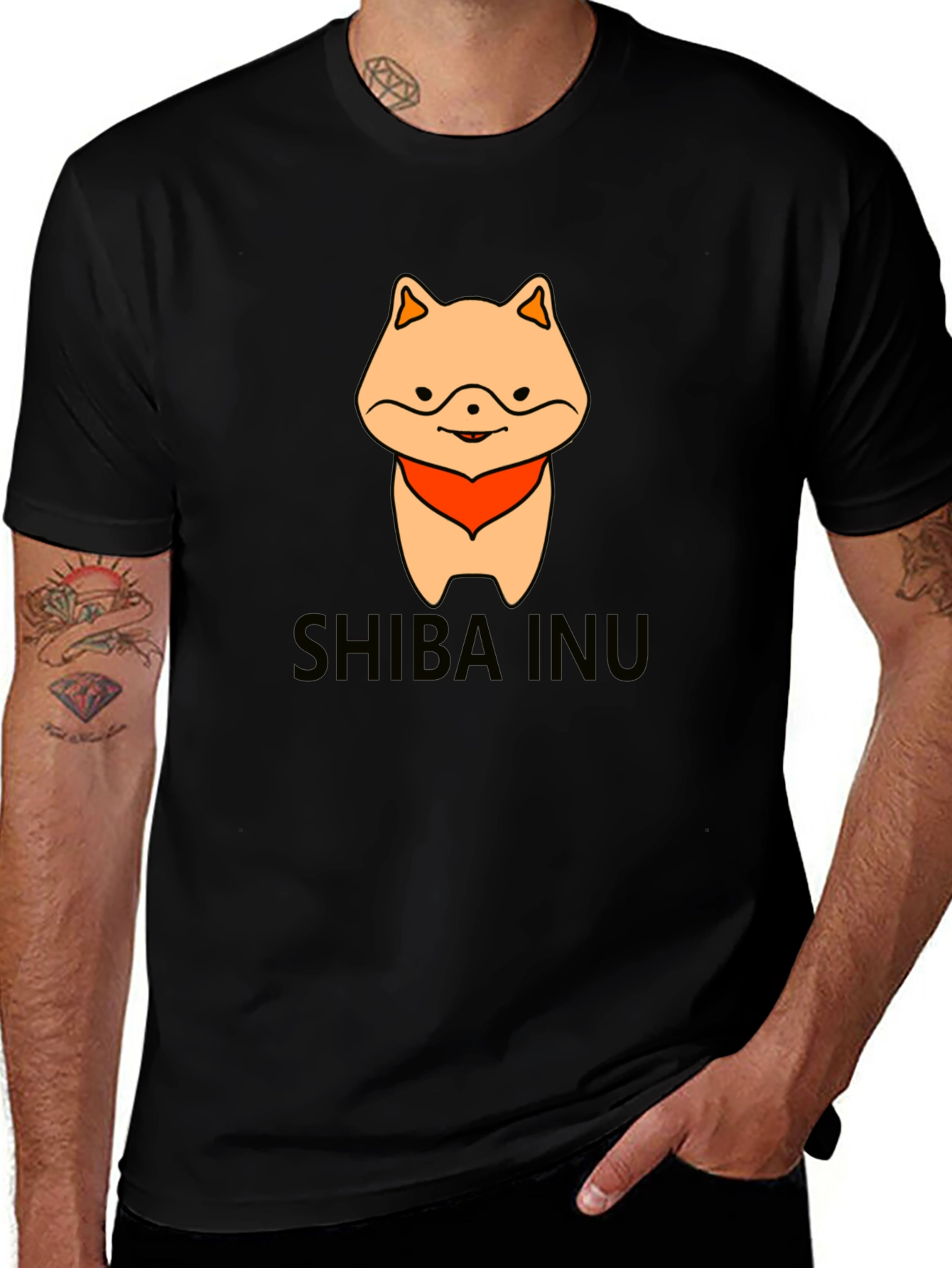 Shiba Inu Graphic Tee - Soft Cotton Comfort