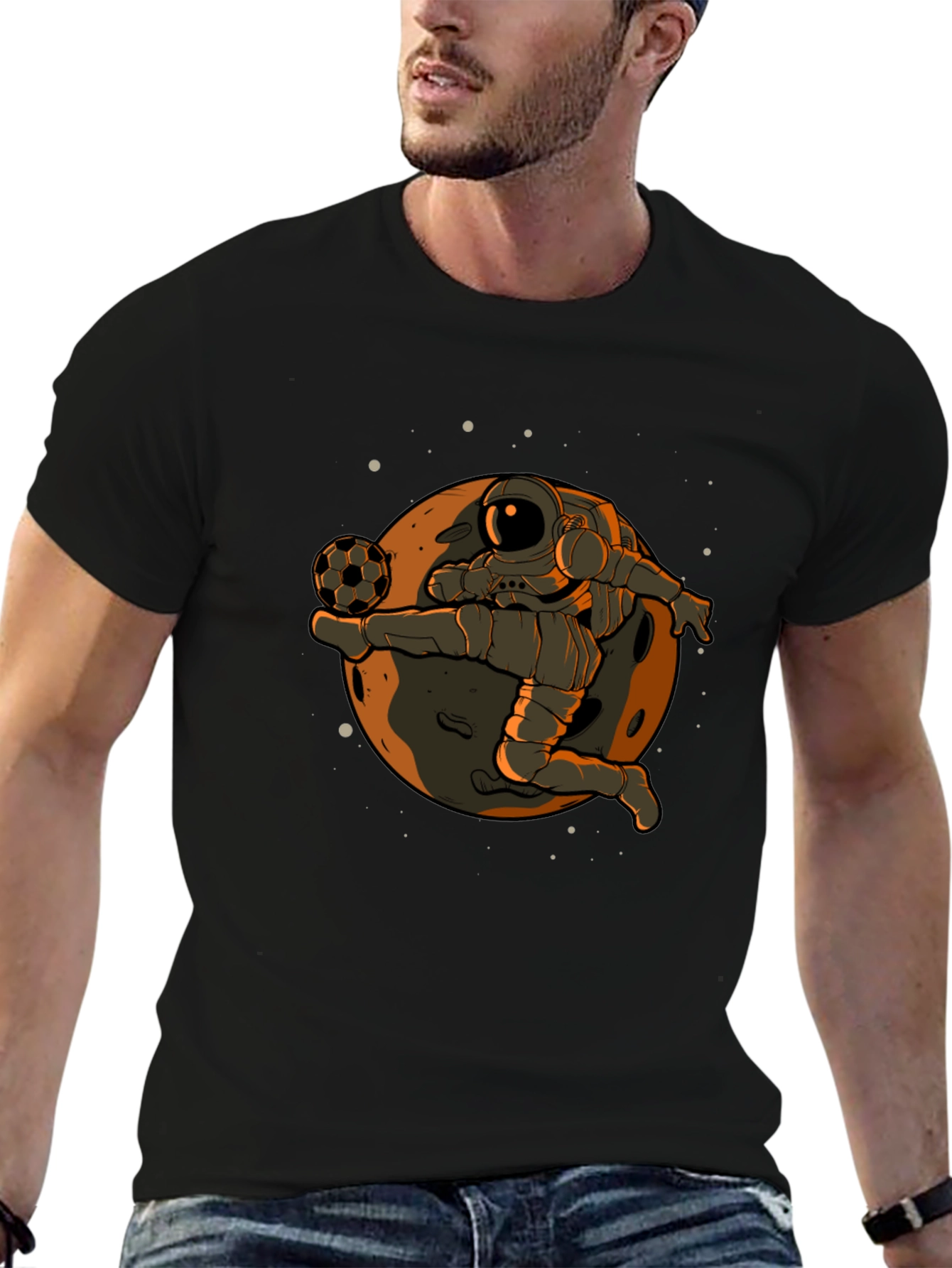 Astronaut Soccer T-Shirt - Kick it in Space!