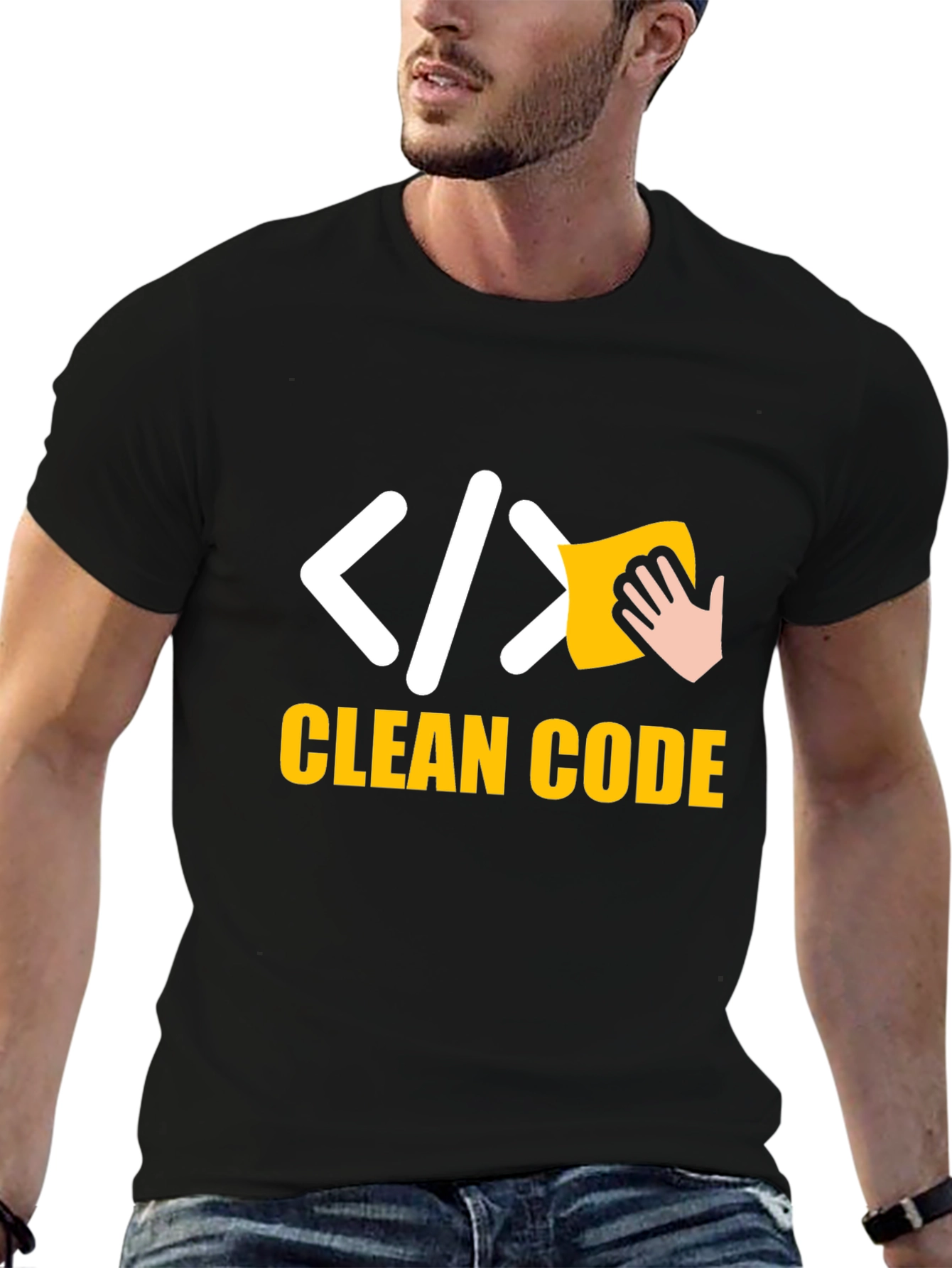 Clean Code T-Shirt - Programmer Humor Tee