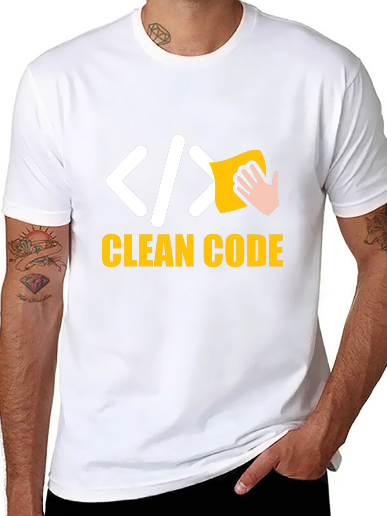 Clean Code T-Shirt - Programmer Humor Tee