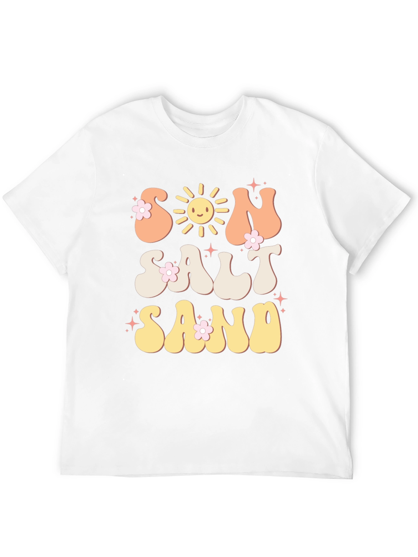 Retro Sun Salt Sand Graphic T-Shirt