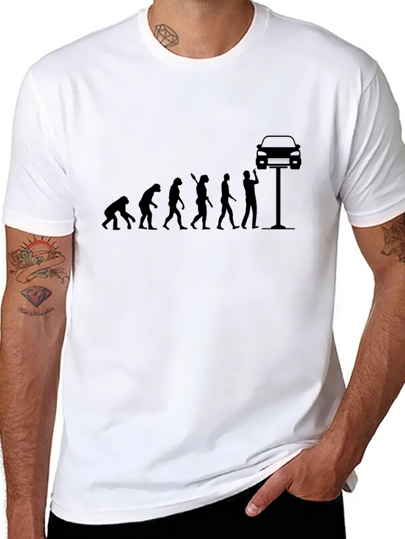 Evolution of Mechanic Funny T-Shirt