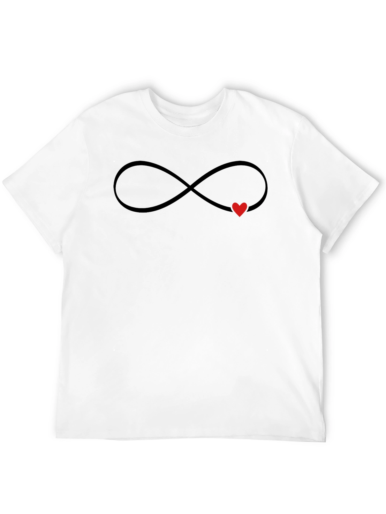 Infinity Love Heart Graphic T-Shirt