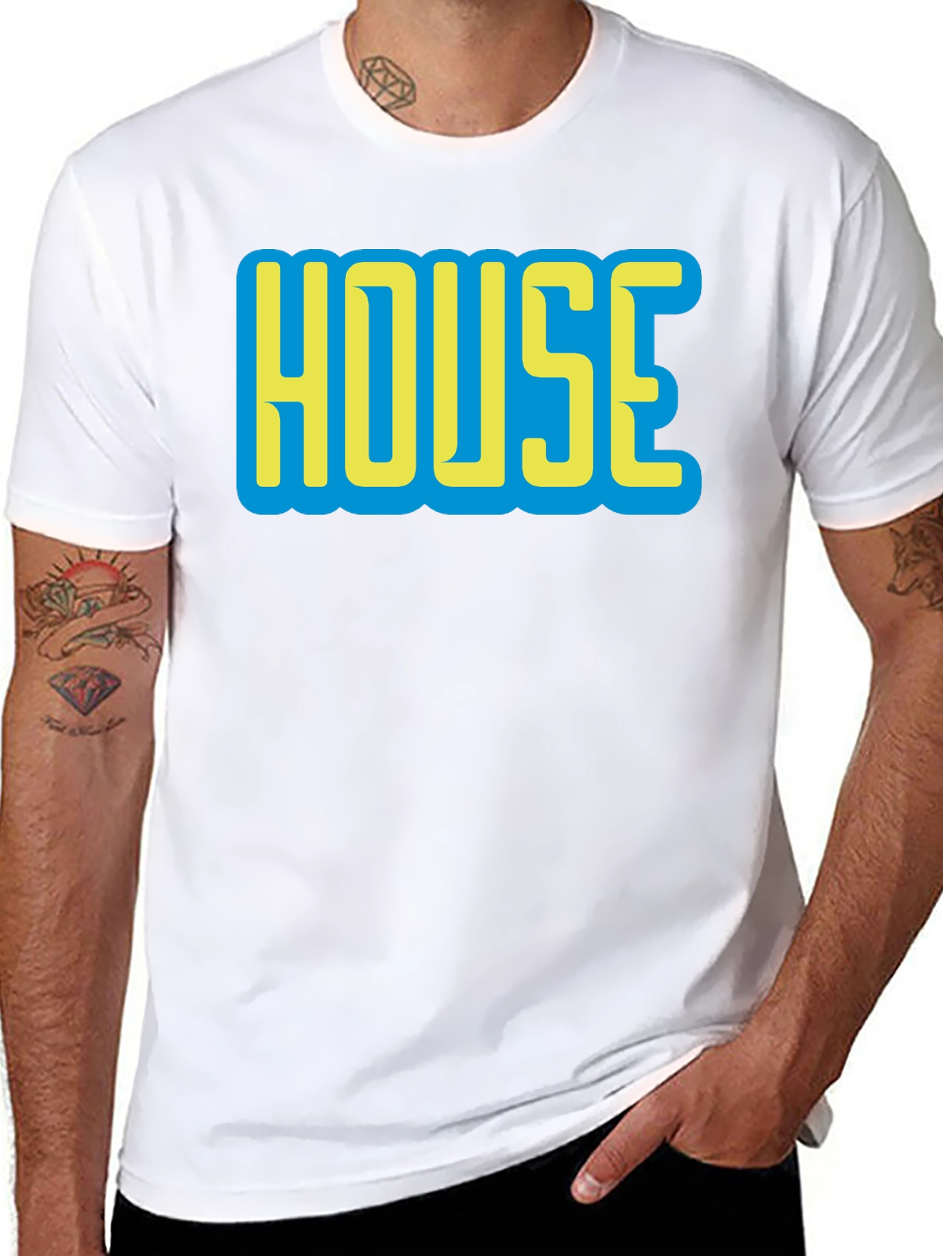 HOUSE Graphic Tee - Bold Statement T-Shirt