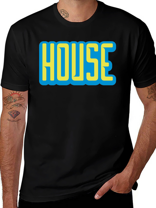 HOUSE Graphic Tee - Bold Statement T-Shirt