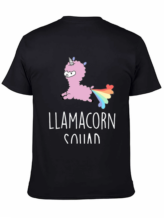 Llamacorn Squad Graphic Tee - Fun Unicorn Llama Shirt